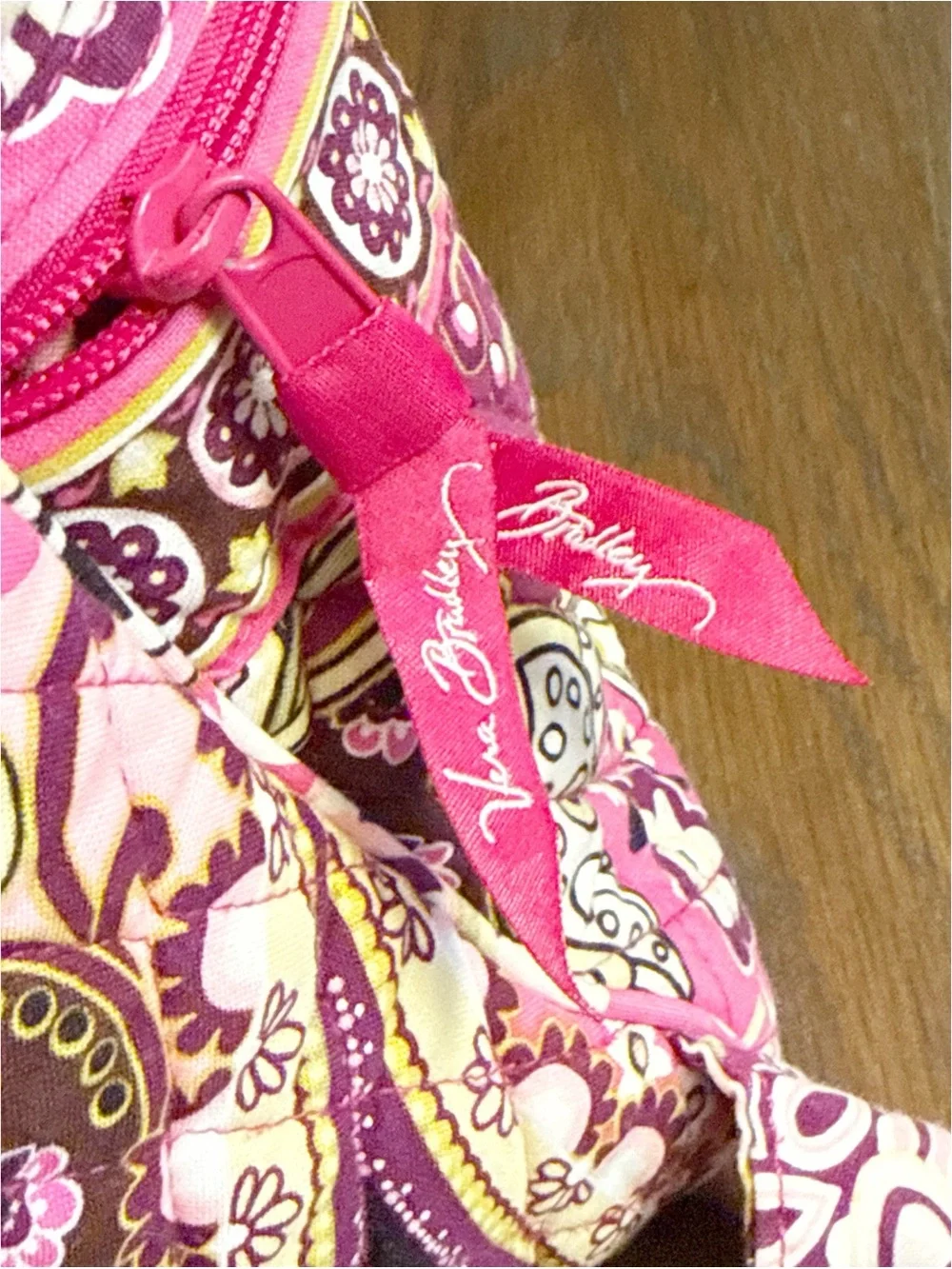 Vera Bradley Quilted Backpack — Very Berry Paisley | Retired Pattern - Picture 5 of 11